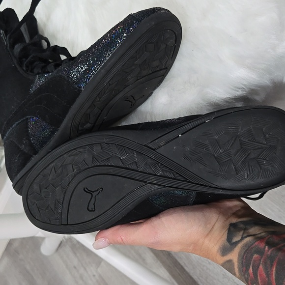 Puma Black Shoes boxing wrestling - Picture 3 of 5